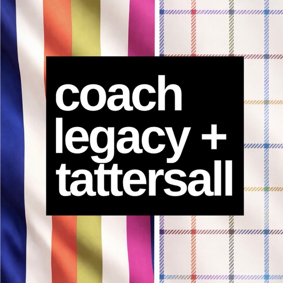 2/28: Coach Legacy + Tattersall ONLY with @Lootshop✨ - Picture 3 of 5